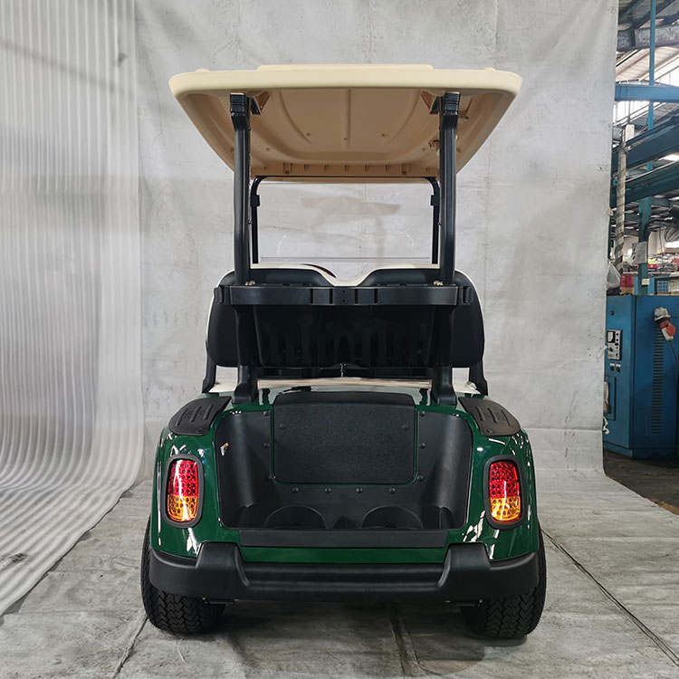 4 seater golf cart with 48V lithium battery.