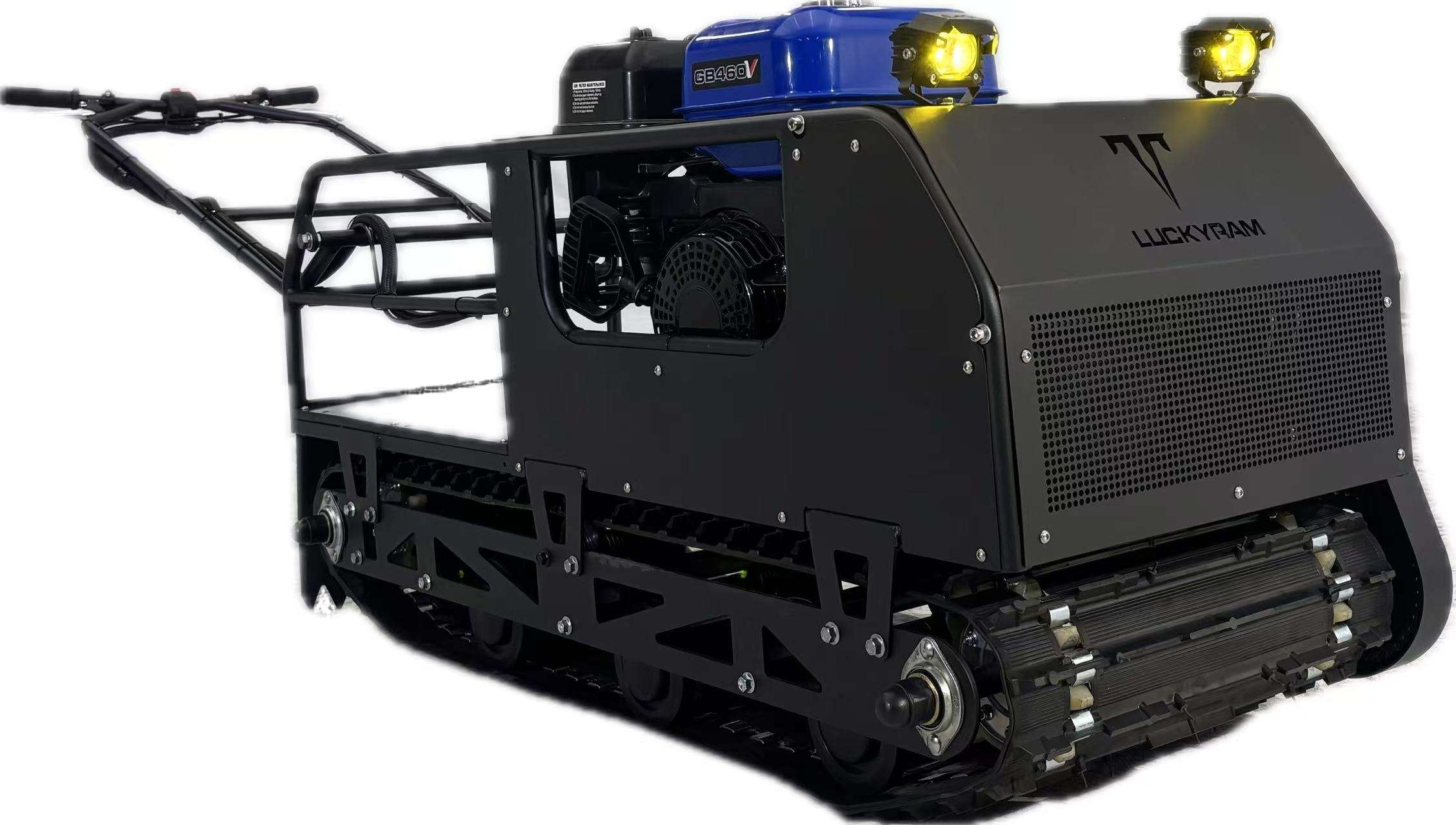 456cc Snowmobile with Heated Handle Suitable for All Terrain Snow Transportation