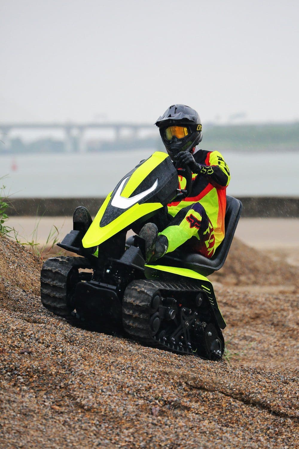 Conquer All Terrains: 72V High-Torque Dual-Track All-Purpose Disability Vehicle
