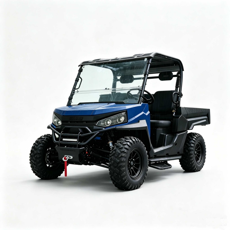 ELECTRIC UTILITY VEHICLE WITH CARGO BUCKET