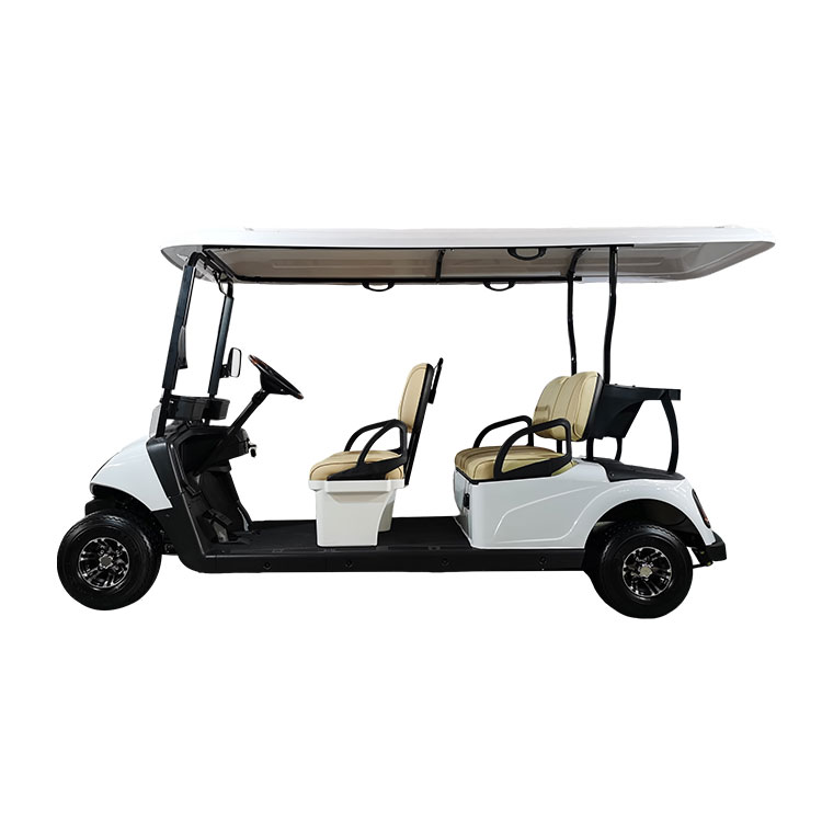 High-range 4 seater electric golf cart, equipped with lithium battery